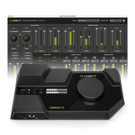 LEWITT CONNECT 6 – interfejs audio USB