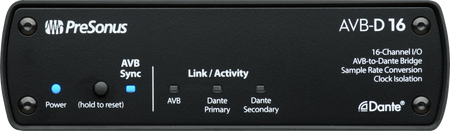 Interfejs sieciowy / konwerter ABV - Dante – PreSonus AVB-D16