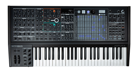Syntezator analogowy – Arturia MatrixBrute Noir Edition