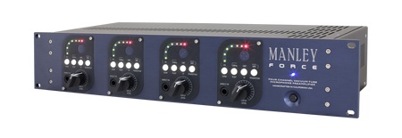 Manley FORCE – 4-kanałowy przedwzmacniacz mikrofonowy