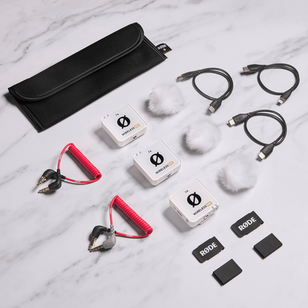 RODE Wireless ME Dual White – bezprzewodowy system mikrofonowy