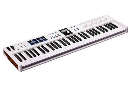 Arturia KeyLab Essential 61 mk3 White – klawiatura sterująca MIDI