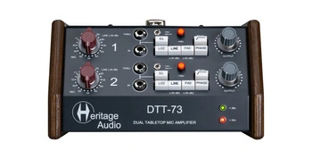 Heritage Audio DTT-73 – dwukanałowy przedwzmacniacz mikrofonowy