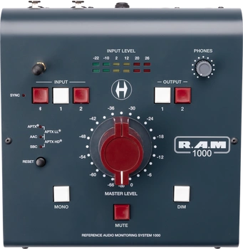 Heritage Audio RAM 1000 – kontroler monitorów z bluetooth