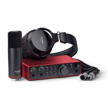 Focusrite Scarlett 2i2 Studio 4th Gen – zestaw nagraniowy USB