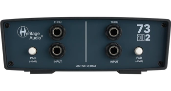 Heritage Audio 73 DI 2 – dwukanałowy przedwzmacniacz mikrofonowy